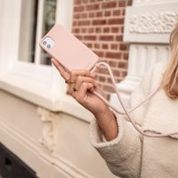 imoshion Color Backcover mit abtrennbarem Band Apple iPhone Xr - Rosa