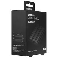 Samsung Portable SSD T7 Shield - 2TB - USB 3.2 Gen 2 - IP65 - Schwarz