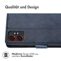 imoshion Luxuriöse Klapphülle Samsung Galaxy Xcover 7 Pro - Dunkelblau