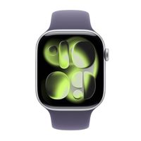 Apple Sport Armband für  Apple Watch Series 1 - 9 / SE (38/40/41 mm) | Series 10 / 11 (42 mm) - Größe S/M - Purple Fog