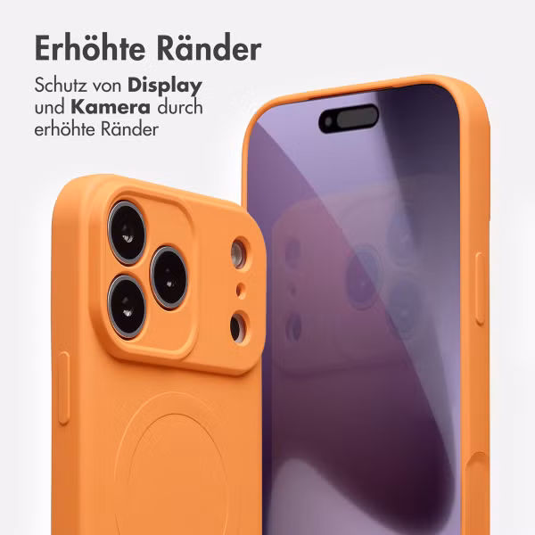 imoshion Color Back Cover mit MagSafe Apple iPhone 17 Pro Max - Neon Orange