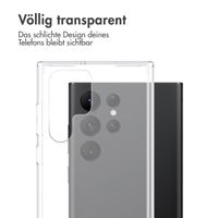 imoshion Back Cover mit Ständer Samsung Galaxy S22 Ultra - Transparent