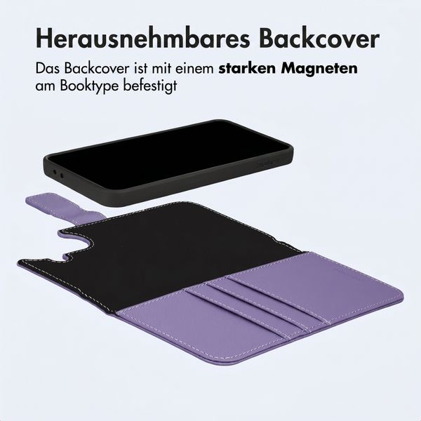 imoshion Herausnehmbare 2-in-1 Luxus-Bookcase Samsung Galaxy A37 (5G) - Violett
