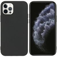 imoshion Color TPU Hülle Schwarz für das iPhone 12 (Pro)