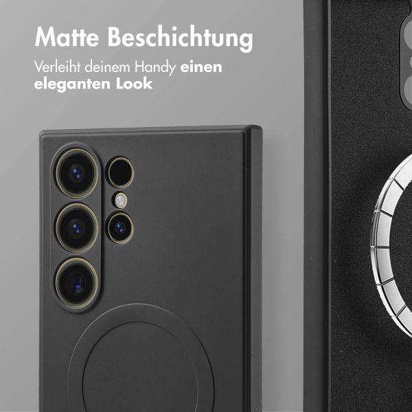 imoshion Color Back Cover mit MagSafe Samsung Galaxy S24 Ultra - Schwarz