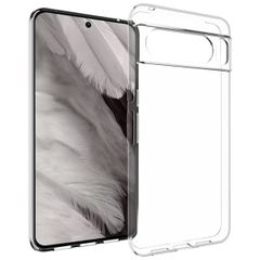 Accezz TPU Clear Cover für das Google Pixel 8 Pro - Transparent