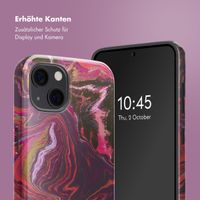 Selencia Vivid Rückabdeckung mit MagSafe Apple iPhone 13 - Marble Purple