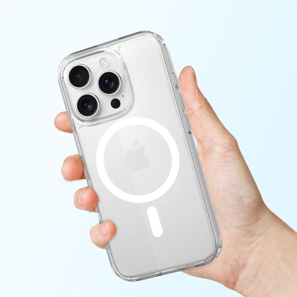 Accezz Xtreme Impact Backcover mit MagSafe Apple iPhone 16 Pro - Transparent