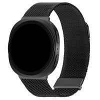 imoshion Mailändische Magnetarmband für Samsung Galaxy Watch 9 (40/44mm) / Watch 8 (40/44mm) / Classic (46mm) - Schwarz