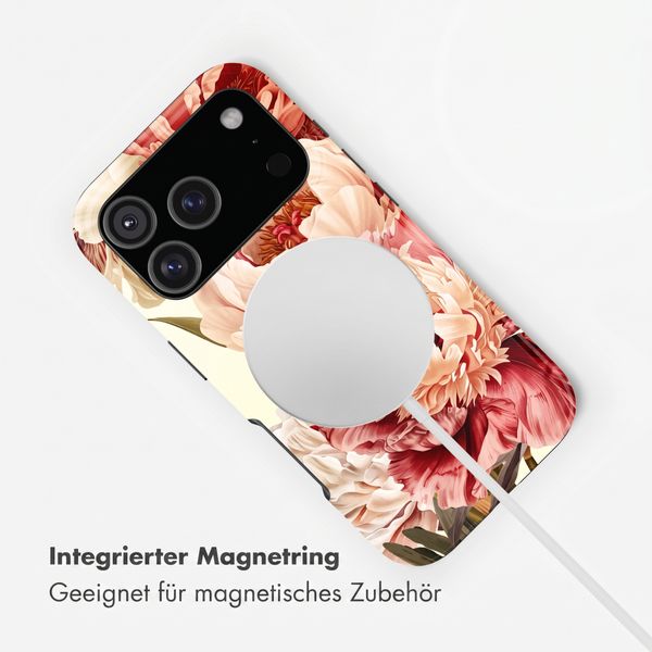 Selencia Vivid Rückabdeckung mit MagSafe Apple iPhone 18 Pro Max / 17 Pro Max - Vintage Peony