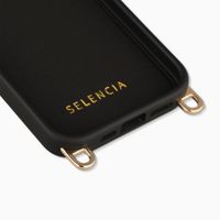 Selencia Rivièra Backcover mit MagSafe mit abnehmbaren Haken Apple iPhone 17e / 16e - Velvet Black