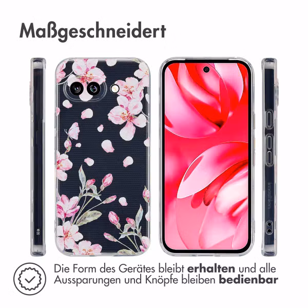 imoshion Design Hülle Google Pixel 9A - Blossom Watercolor