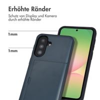 imoshion Backcover mit Kartenfach Samsung Galaxy A57 (5G) - Dunkelblau