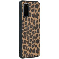 Leopard Hardcase Backcover für das Samsung Galaxy S20