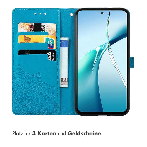 imoshion Mandala Klapphülle Xiaomi Poco X7 Pro - Türkis