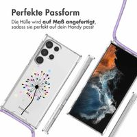imoshion Design Hülle mit Band Samsung Galaxy S22 Ultra - Sandstone Dandelion