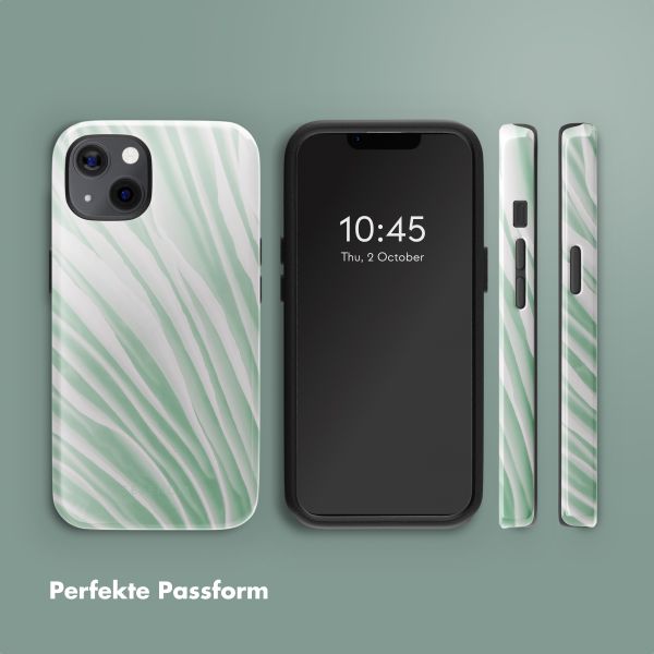 Selencia Vivid Rückabdeckung mit MagSafe Apple iPhone 13 - Nature Grayed Jade