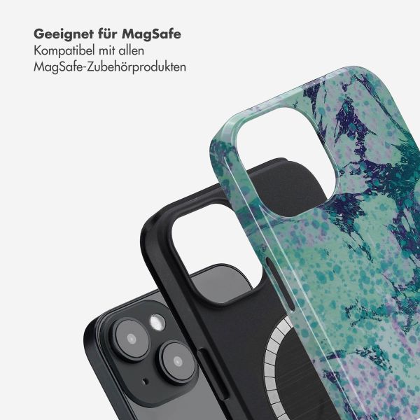 Selencia Vivid Rückabdeckung mit MagSafe Apple iPhone 14 - Fresh Paint Green