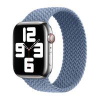 Apple Geflochtenes Solo Loop für das  Apple Watch | 44/45/46/49 mm - Größe 3 - Slate Blue