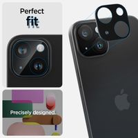 Spigen GLAStR EZ Fit Optik Kameraschutz 2er-Pack für Apple iPhone 15 / 15 Plus - Schwarz