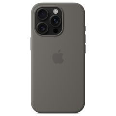 Apple Silikon-Case MagSafe für das iPhone 16 Pro - Stone Gray