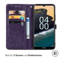 imoshion Mandala Klapphülle für das Nokia X30 - Violett