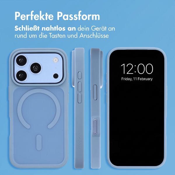 imoshion Color Guard Back Cover mit MagSafe Apple iPhone 18 Pro Max / 17 Pro Max - Hellblau