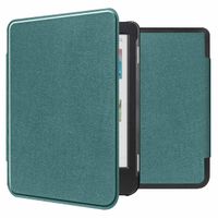 imoshion Slim Hard Case Sleepcover für das Kobo Clara Colour / Clara BW / Tolino Shine 5 / Shine color - Dunkelgrün