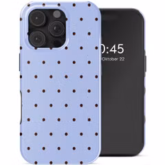 Selencia Vivid Back Cover Apple iPhone 16 Pro - Happy Dots Digital Sky