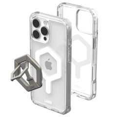 UAG Plyo Pro back Cover + Magnetic Ring Stand Apple iPhone 16 Pro Max - Ice White / Titanium