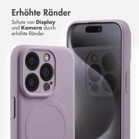 imoshion Color Back Cover mit MagSafe für das iPhone 15 Pro - Violett