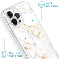 imoshion Design Hülle für das iPhone 13 Pro - White Marble