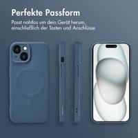 imoshion Color Back Cover mit MagSafe Apple iPhone 15 - Dunkelblau