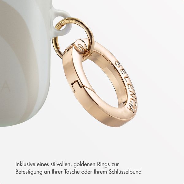 Selencia Vivid Case Apple AirPods 1 / 2 - Desert Waves Beige