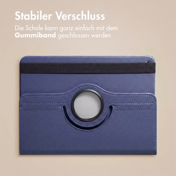 imoshion 360° drehbare Klapphülle Apple iPad Air 2 (2014) / Air 1 (2013) - Dunkelblau