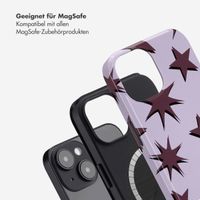 Selencia Vivid Rückabdeckung mit MagSafe Apple iPhone 14 - Stars Plum Lilac