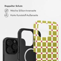 Selencia Vivid Rückabdeckung mit MagSafe Apple iPhone 16 Pro Max - Check This Olive