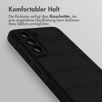 imoshion EasyGrip Back Cover für das Samsung Galaxy S21 FE - Schwarz