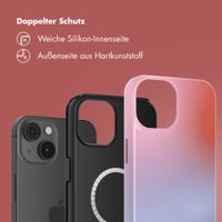 Selencia Vivid Rückabdeckung mit MagSafe Apple iPhone 14 - Gradient Soft Blush