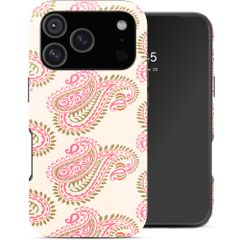Selencia Vivid Back Cover Apple iPhone 17 Pro - Paisley Blush