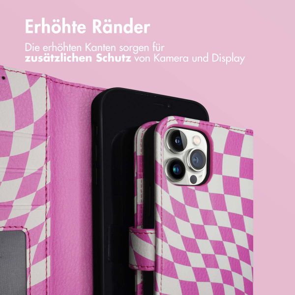 imoshion Design Klapphülle Apple iPhone 12 (Pro) - Retro Pink