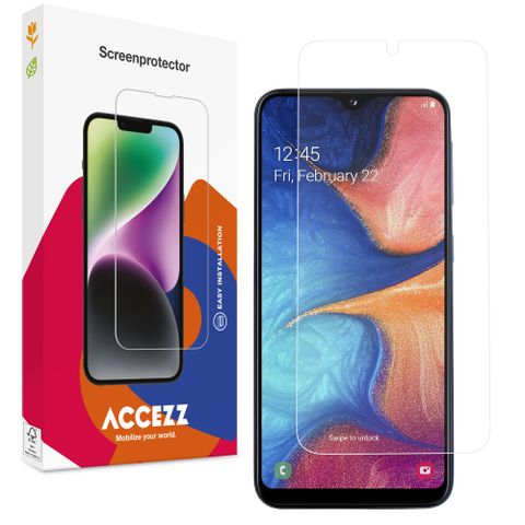 Accezz Screen Protector aus gehärtetem Glas Samsung Galaxy A20e