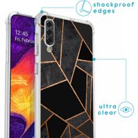 imoshion Design Hülle mit Band für das Samsung Galaxy A50 - Black Graphic