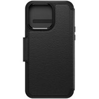 OtterBox ﻿Strada-Klapphülle MagSafe für das Apple iPhone 15 Pro Max - Schwarz