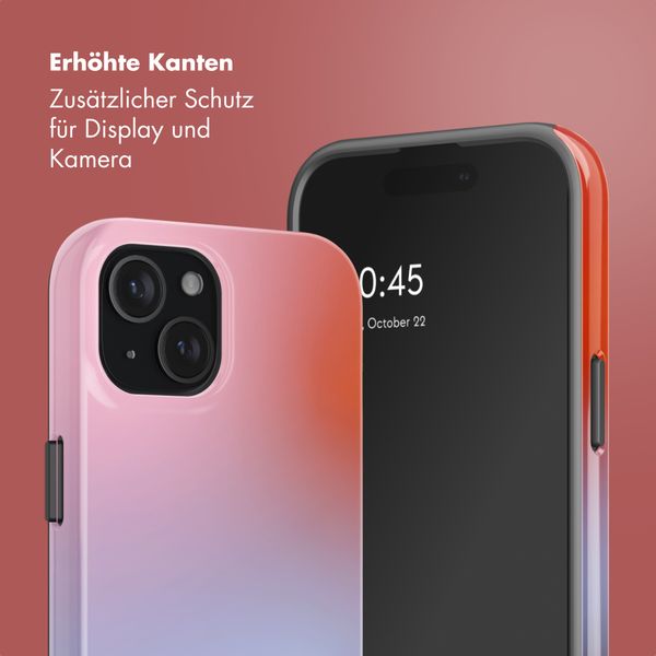 Selencia Vivid Rückabdeckung mit MagSafe Apple iPhone 15 - Gradient Soft Blush