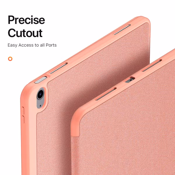 Dux Ducis Domo Klapphülle Apple iPad Air 13 Zoll (2025) M3 / (2024) M2 - Rosa