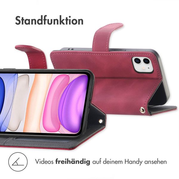 imoshion Klapphülle mit Kordel Apple iPhone 11 - Rot