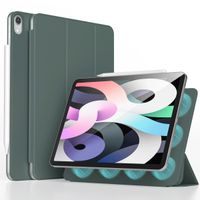 imoshion Magnetic Klapphülle Apple iPad Air 13 Zoll (2025) M3 / (2024) M2 - Dunkelgrün
