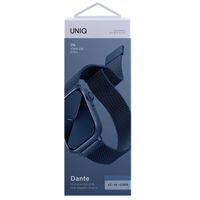 Uniq Dante Mesh-Stahlarmband für die Apple Watch Series 1 bis 10 / SE / Ultra (2) (44/45/46/49 mm) - Kobaltblau