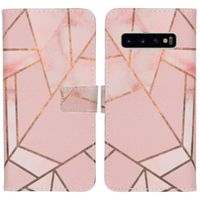 imoshion Design TPU Klapphülle Samsung Galaxy S10 - Pink Graphic